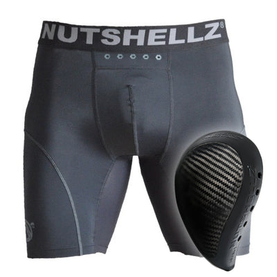 Nutshellz® Armor & Jock Combo/Black/Adult/ Level 1