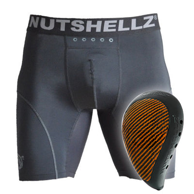 Nutshellz® Armor/Orange/Jock Short Combo/Adult/Level 1