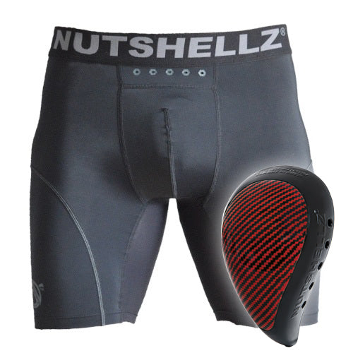 Nutshellz® Armor/Red /Jock Short Combo/Adult/Level 1